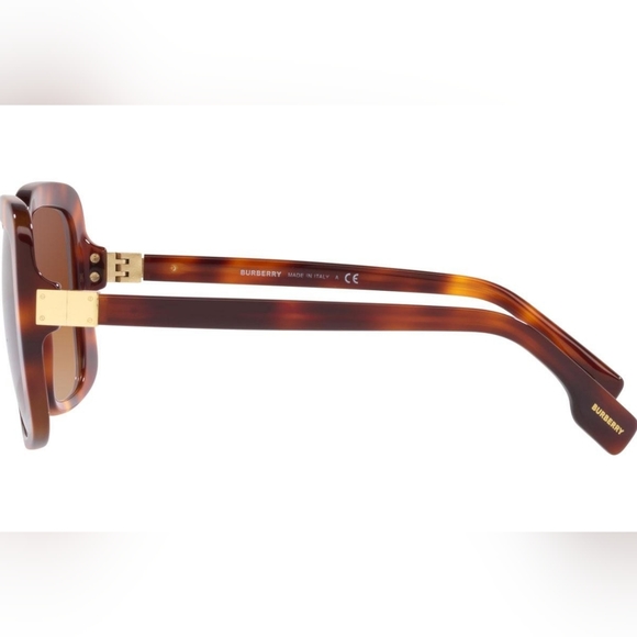 NEW BURBERRY HAVANA SUNGLASSES PENELOPE BE4363 3316/13 BURBERRY B 4363 331613 - Picture 5 of 7